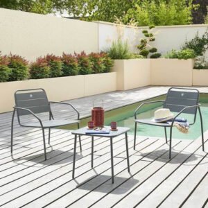 Salon duo relax PHUKET Gris quartz