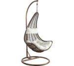 FAUTEUIL OEUF SUSPENDU EN ROTIN NATUREL