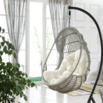 FAUTEUIL SUSPENDU EN ROTIN SYNTHÉTIQUE