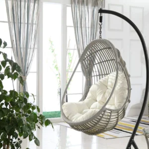 FAUTEUIL SUSPENDU EN ROTIN SYNTHÉTIQUE