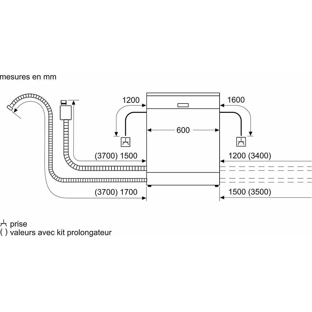 Lave vaisselle 60 cm BOSCH Serenity Série 4 Silence Plus – Image 3